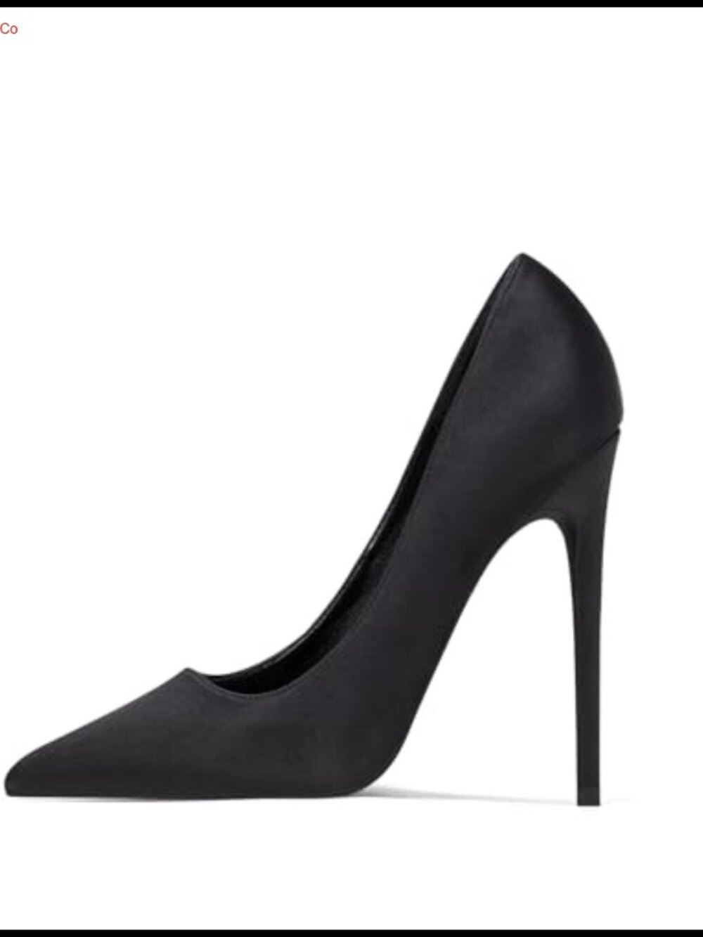 Satin Pointed Toe Stiletto Pumps Slip On High Heels Wedding